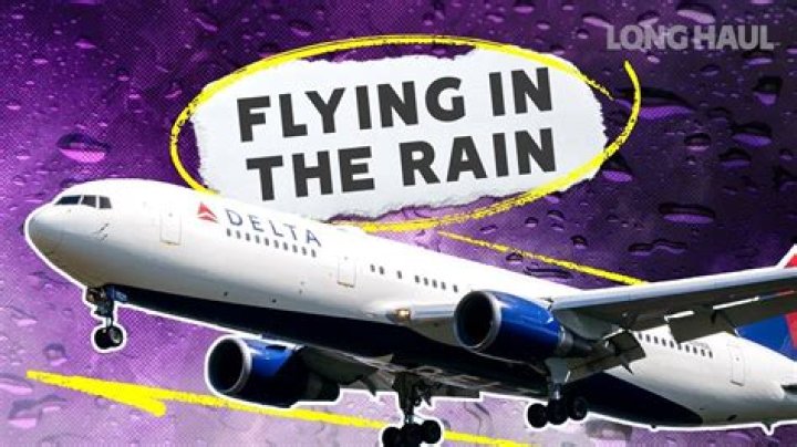 Can a plane take off in rain? |
