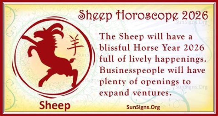 Chinese Zodiac - Sheep - SunSigns.Org |